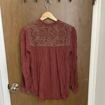 Free People Canyon Rose Button Down Top Photo 7