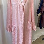 Victoria's Secret Women's  Pink Satin Robe M Photo 0