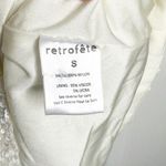 Retrofête Nikki Sequin Dress in White Size Small Photo 8