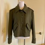 ZARA  Cropped military style jacket Sz L Photo 5