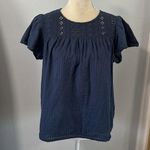 Ella Moss  • brianne yolk eyelet peasant top Photo 0
