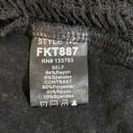 POL  Distressed and Oversized Black Knit Top Size Small NWOT Photo 5