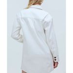 Madewell  Womens White Button-Down Denim Shirt Dress Size M Photo 12