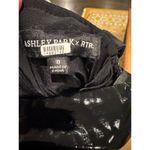 ASHLEY PARK x RTR L’Amour Vegan Leather Dress Size 8 MSRP $395 Black Photo 14