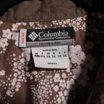 Columbia  Brown Floral Pearl Snap Shirt Womens XL Country Rodeo Retro Cottage Top Photo 1