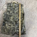 Charlotte Russe  Y2K Camo Camouflage Utility Drawstring Vest Photo 6