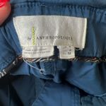 Anthropologie  Ellie Embroidered High-Waisted Paperbag‎ Utility Pants Teal Size 0 Photo 8