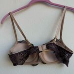 Third Love  Bra Size 32B Memory Foam Lace Balconette 24 / 7 Purple Nude Photo 2