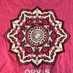 Orvis  Vibrant Pink Mandala‎ Tee L Photo 0