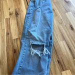 Cello High Rise Distressed Straight Leg Jeans Women’s Size 9 Raw Hem Photo 6