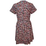 Gray and Pink Floral Cotton Shirt Dress Size 4 Gap Floral Mini Shirt Dress Photo 1