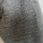 Alo Yoga Cable Knit Shawl Athletic Heather Grey One Size Gray Photo 4