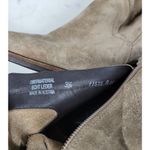 Paul Green  Womens Nora Ankle Boots UK 3.5 US 6 Gray Tan Suede Leather Block Heel Photo 14