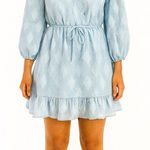 Nordstrom  Blu Pepper Size Medium Light Blue Bohemian Style Dress Photo 0