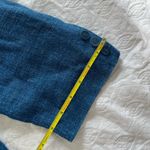 Alfani Vintage  woman blue linen blazer Photo 10