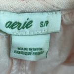 Aerie Low Back Maxi Dress Pink Soft Cotton Linen Blend Spaghetti Straps Size S Photo 12