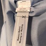 Madewell Denim Color Ruffle Dress Photo 4