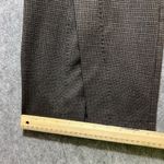 House Of Harlow 1960 Dress Pants 8 Wide Leg Trousers Brown Micro Check Slacks Photo 3