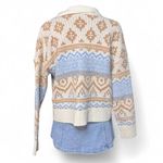 Vintage Inspired Cozy Knit Button Up Cardigan Sweater Boho Cottagecore Y2K Aztec Photo 5