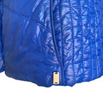 LUCY Lightweight Blue Packable Puffer Vest, size small Photo 3