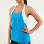 Lululemon | Practice Freely Tank Beach Blanket Blue / Aquamarine Size 2 Photo 0