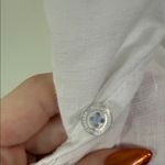 Tommy Bahama  Women’s Classic White Button Down Shirt Photo 2
