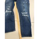 Old Navy NEW Boyfriend Jeans Women 10 Distressed Stretch Travel Norm Comfort Photo 5