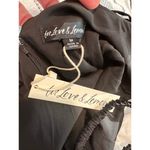 For Love & Lemons Rita Black & White Midi Dress Size Medium NWT Photo 2