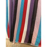 Rebecca Vallance Metallic Stripe Knit Maxi Dress Belted NWT Size M Pink Photo 8