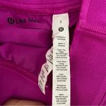 Lululemon  Court Rival Hot Pink Perforated Skirt Skort Purple Pink size 2 Photo 9