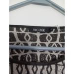 Nic+Zoe  Women Medium Long‎ Sleeve Brown And Cream Pullover Photo 1