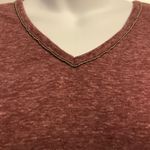 Democracy Burgundy Beaded Short Sleeve Top Photo 4