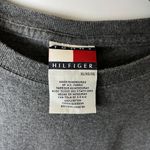 Tommy Hilfiger Vintage  T Shirt Gray XL Extra Large Flag Classic Embroidered Tee Photo 9