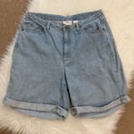 Liz Claiborne 90’s Light Blue Denim Women's Mom Shorts 10 Photo 1