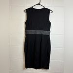 Calvin Klein  Woman’s Business Casual Formal Wear Form Fitting Black Classy Dress Photo 4