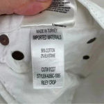 AGOLDE  White Riley‎ High Waisted Straight Leg Crop Jean Photo 8