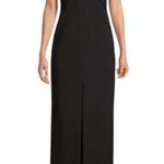 Likely Rocky Ruched Cut-Out Gown in black Photo 1