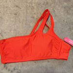Xhilaration NWT Red One Shoulder Bikini Top Women's Size D/DD Photo 0