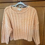 Free The Roses Cropped Sweater Orange Photo 0
