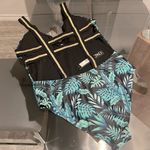 XOXO NWT Deep Plunge Cage Back With Sport Strap Swimsuit, Plus Size 1X New w/Tag Photo 5