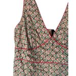 Gap Pink Multi Color Floral Mixed Print V-Neck Casual Tank Top Women Sz S Photo 2