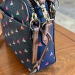 Fossil  Airplane Crossbody Bag | Geometric Airplane Print | Leather Strap Photo 2