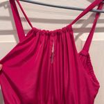 Old Navy Pink Orange Colorblock Halter Maxi Dress Women Size L Resortwear Photo 1