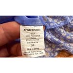 Sienna Sky  Blue Floral Tiered Ruffle Skirt Lined Pull On Women’s Medium Photo 5