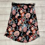 To The Max women S floral print hi-low skirt w/satin tie belt Photo 6