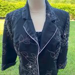 Collections by Lourea 2 Piece Jacket Black Size L Photo 4