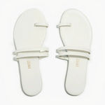 Tkees Leah Sandals Leather Cream Size 9 Photo 0