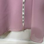 Sorella Vita  dusty rose high neck flutter sleeve chiffon dress Photo 9