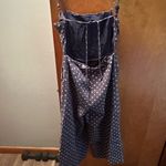 re:named H&M Navy Polka Dot Jumpsuit Photo 1