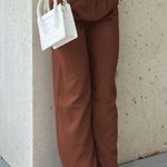 Princess Polly Elana Brown High Rise Relaxed Fit Pants 4 Photo 4
